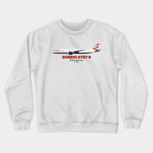Boeing B787-9 - British Airways Crewneck Sweatshirt